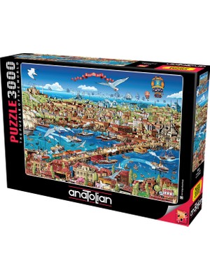 Anatolian 3000 Parçalık Puzzle - Istanbul 1895 4921
