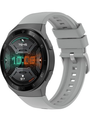 Furenfa Huawei Watch GT2E Uyumlu Yüksek Kalite Silikon Kordon Kayış