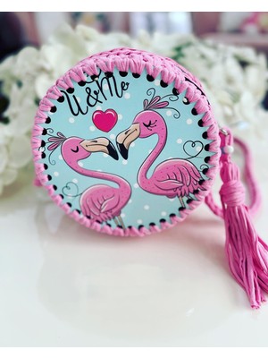 Pink Bag Flamingo Çocuk Makaron Çanta