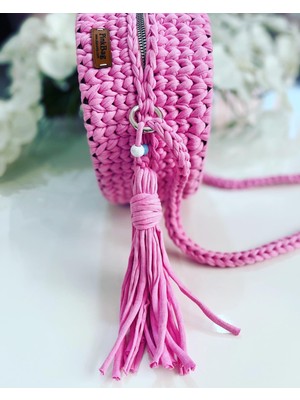 Pink Bag Flamingo Çocuk Makaron Çanta