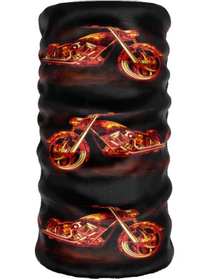 E-Taktik Extreme - Choopers Motocycle Bandana Boyunluk Maske
