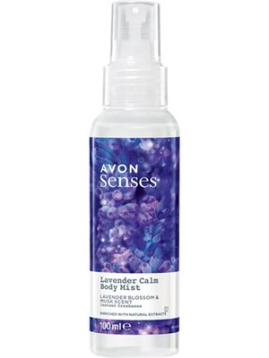 Avon Lavender Calm Lavanta ve Misk Kokulu Vücut Spreyi 100 Ml.
