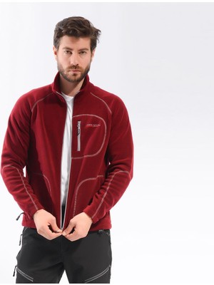 Freecamp Man Full Zipper Fleece-Bordo