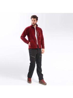 Freecamp Man Full Zipper Fleece-Bordo