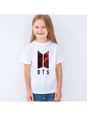 Morinna Bts Çocuk Tişört T-Shirt Mr-06