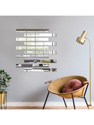 Decorita Ayna - 10'lu Takım Şerit Ayna