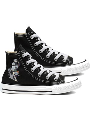 Art's Kakashi Naruto Anime Canvas Design Sneaker Spor Ayakkabı