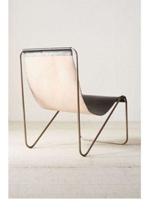 Napolyon Gerçek Deri Şezlong