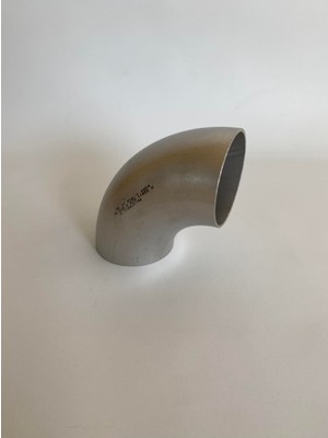 Hasyılmaz Paslanmaz Çelik Dirsek Boru 90 Derece 316L 70X2MM