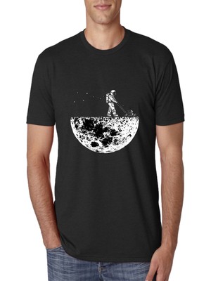 Art T-Shirt Astronaut Clean Desıgn Tişört