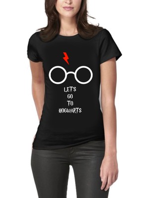Art T-Shirt Go Hogwarts Desıgn Tişört