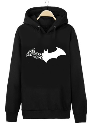 Bat-Man Kapüşonlu  Hoodie Desıgn Çocuk Sweatshirt