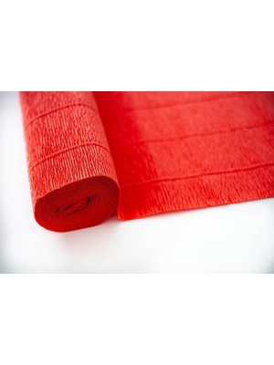 Cartotecnica Rossi Italyan Krapon Kağıdı NO:618 Deep Orange Red 180 GR.50X250 cm