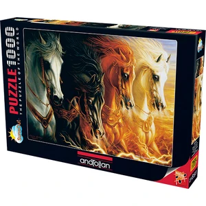 1000 Parçalık Puzzle - Mahşerin Dört Atı 3116