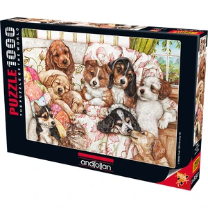 1000 Parçalık Puzzle / Yavru Köpekler - Kod 3162