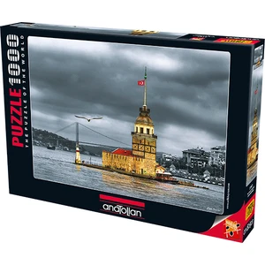 1000 Parçalık Puzzle - Kız Kulesi Nostalji 3167