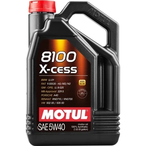 8100 X-Cess 5W-40 5 Litre Motor Yağı (Üretim Yılı : 2024)