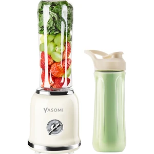 BL019 Retro Smoothie Blender Bej (Yasomi Türkiye Garantili )