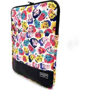Studio 15-15.6-16'' Inç Rengarenk Insan-People Desenli Macbook/laptop/notebook/evrak Kılıfı