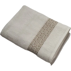 Krem Bambu Pamuklu, Yumuşak, Su Emici Büyük Boy Banyo Havlusu 85X150