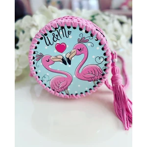 Pink Bag Flamingo Çocuk Makaron Çanta