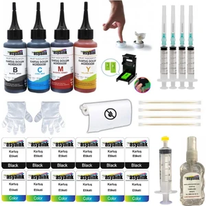 Deskjet 2320 2710 2720 2721 2723 4120 4122 4130 305 Uyumlu Kartuş Dolum Seti