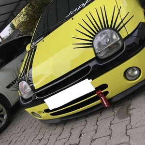 Renault Twingo Ön Lip Mat Siyah  Ön Tampon Lip