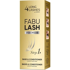 Long4Lashes Fabulash Maskara Bazı 9 ml – Biotin ve Lash Complex ile Uzun ve Dolgun Kirpikler, Vegan Formül