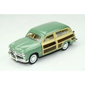Vardem Die-Cast Çek Bırak Arabalar '49 Ford Woody Wagon Yeşil