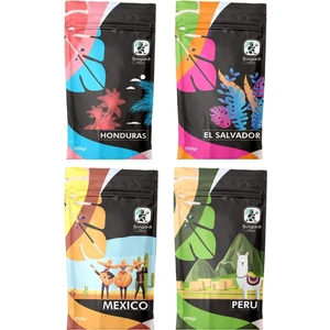 Bongardi Coffee 4X200 gr Peru Honduras Mexico El Salvador Filtre Kahve Seti