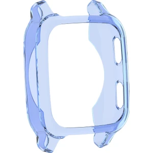 Kılıf Kapak Kabuk Çerçeve Tampon Koruyucu Aksesuarları Garmin Venu Sq Mavi Için (Yurt Dışından)