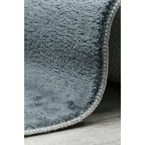 Linos Home Antrasit, Peluş, Antibakteriyel, Kaymaz Taban Post Halı