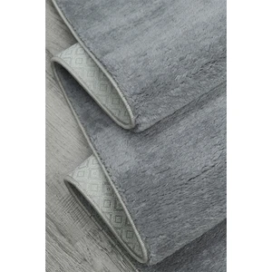 Linos Home Gri, Peluş, Antibakteriyel, Kaymaz Taban Post Halı