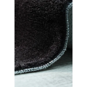 Linos Home Siyah, Peluş, Antibakteriyel, Kaymaz Taban Post Halı