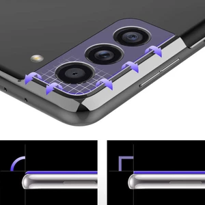 Coverzone Galaxy S22 Plus Ile Uyumlu Kamera Lens Koruyucu Temperli Cam Şeffaf