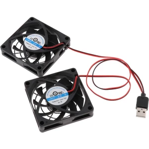2x USB Fan Mini Bilgisayar Soğutma Fanı (Yurt Dışından)