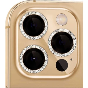 Apple iPhone 12 Pro Taşlı Kamera Lens Koruma Camı 3'lü