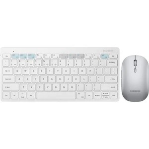 Trio 2'li Set Kablosuz Klavye Slim Mouse Set Beyaz Samsung Türkiye Garantili