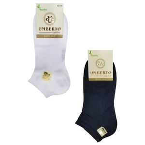 Umberto Calvini Umberto 6 Adet Erkek Doğal Bambu Patik Çorap - 307