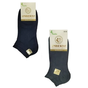 Umberto Calvini Umberto 6 Adet Erkek Doğal Bambu Patik Çorap - 307