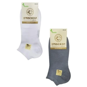 Umberto Calvini Umberto 6 Adet Erkek Doğal Bambu Patik Çorap - 307