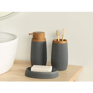 English Home Evelyn 3'lü Banyo Seti Antrasit