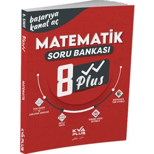 KVA Yayınları Koray Varol Akademi (Kva Plus) 8. Sınıf Plus Serisi Matematik Soru Bankası