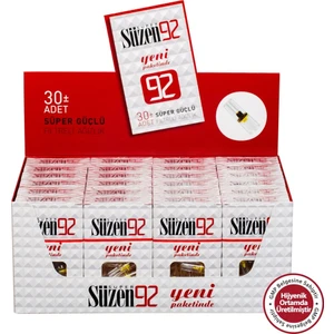 Süzen 92 Süzen 92
 Sigara Filtresi Ağzılık 30*24 Lü 3 Paket