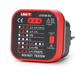 UT-07B-EU Priz (Faz-Notr-Toprak) Test Aleti
