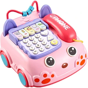 Telefon Oyuncak Geliştirme Klasik Müzik Ses Oyunu Müzik Çocuklar Için Öğrenin Bebek Pembe (Yurt Dışından)
