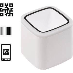 Top Geek Qr Barkod Tarayıcı - Beyaz (Yurt Dışından)