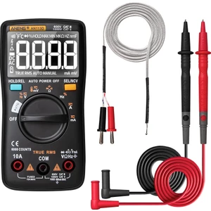 Aneng AN113D Dijital Multimetre 6000 Sayım - Siyah (Yurt Dışından)