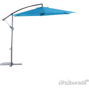 Bahçe Şemsiyesi Toscana Turkuaz 300 cm