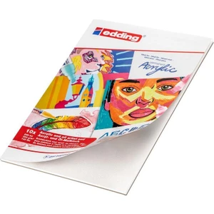 Sanatsal Hobi Edding Akrilik ve Yağlı Boya Bloğu 300 gr A4 10 Yp
